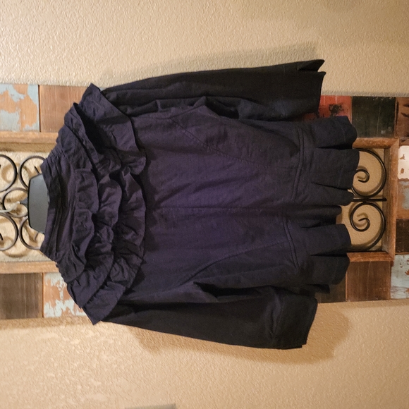 Nick & Mo Ruffle Neck Cardigan - Picture 2 of 7